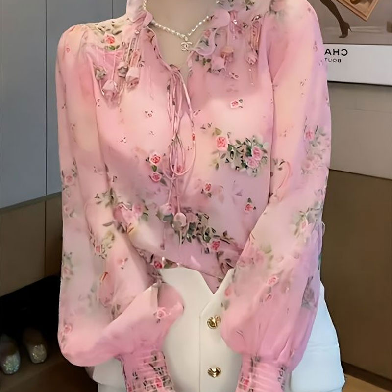 Coreano flores quebradas impre - Tassel Fringe Trim avaliação e preço