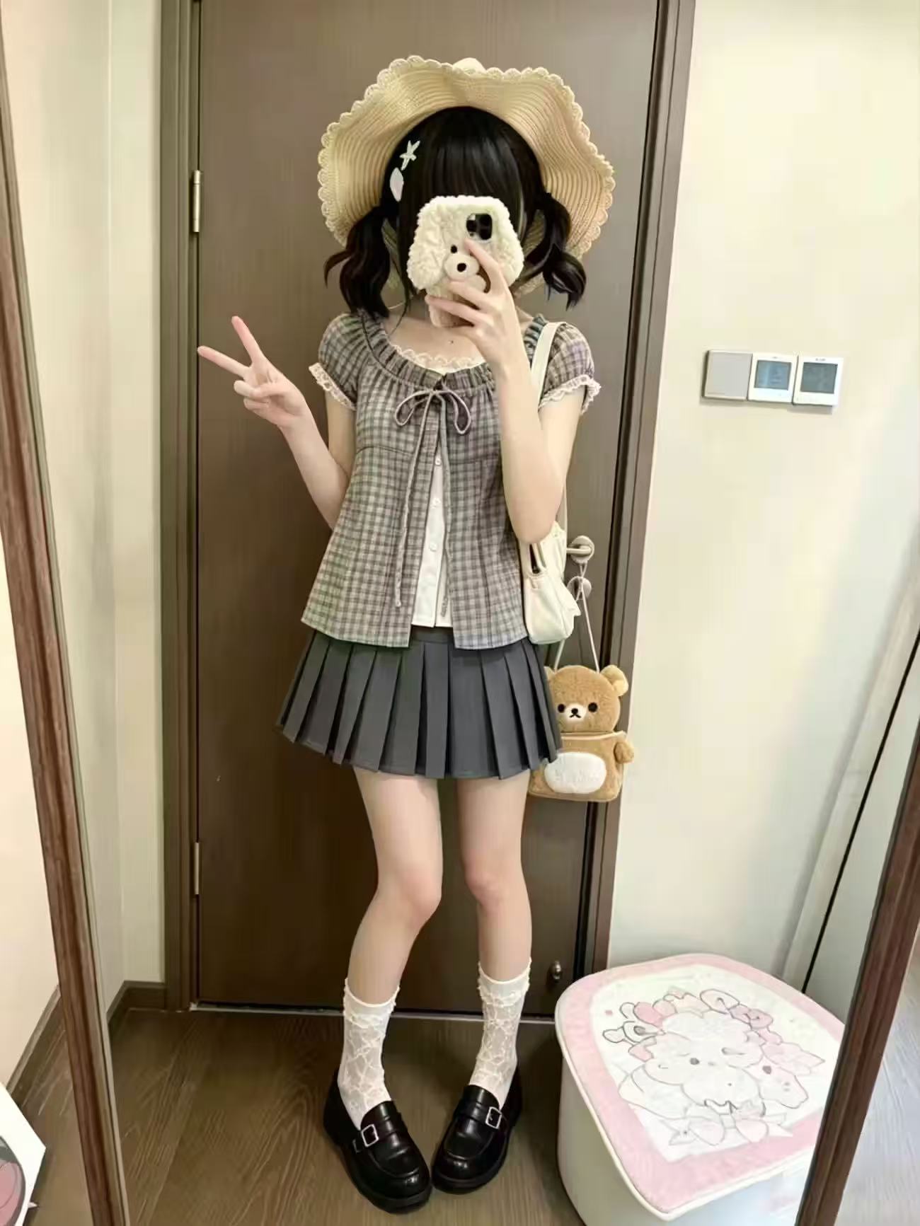 Conjunto Vintage Japonês em Xa - Elastic Lace Trim avaliação e preço