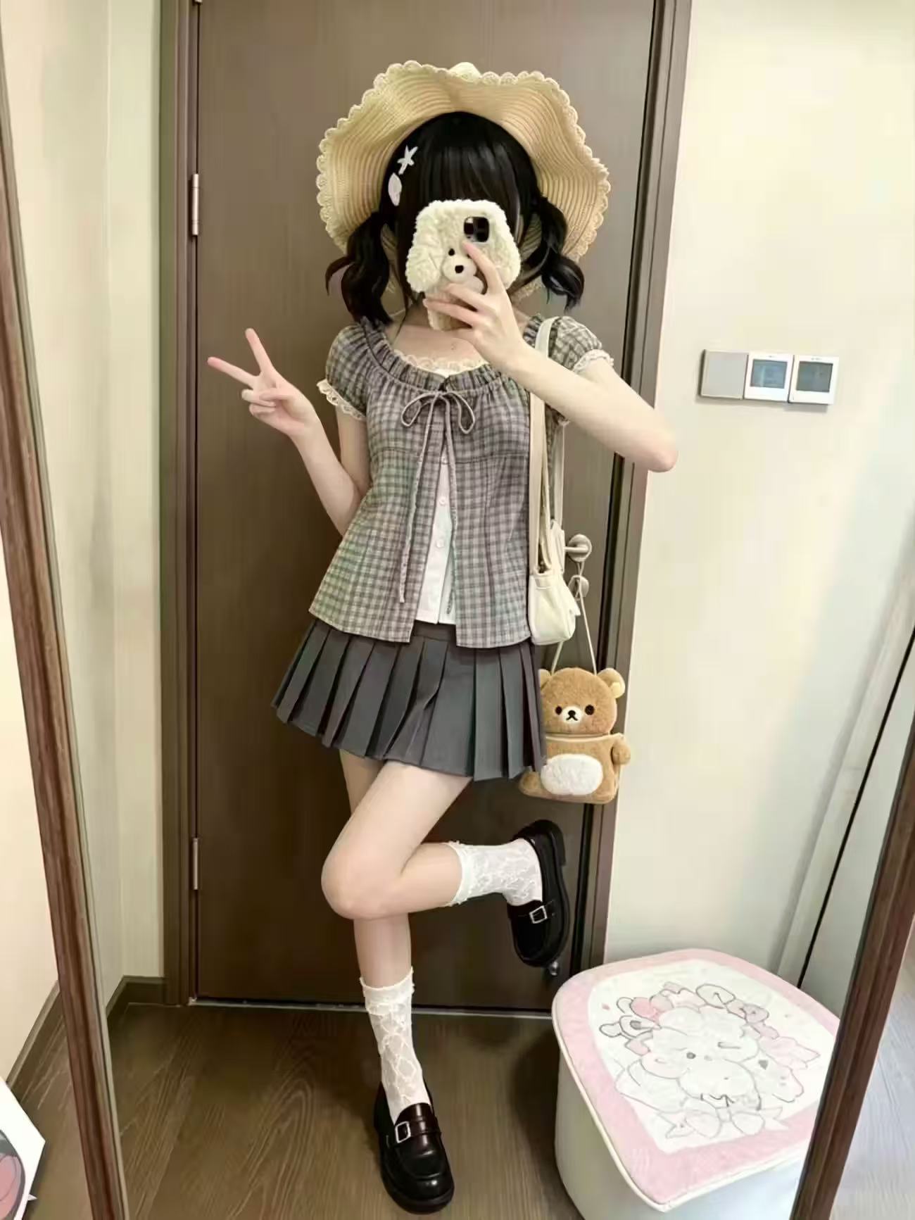 Conjunto Vintage Japonês em Xa - Elastic Lace Trim avaliação e preço