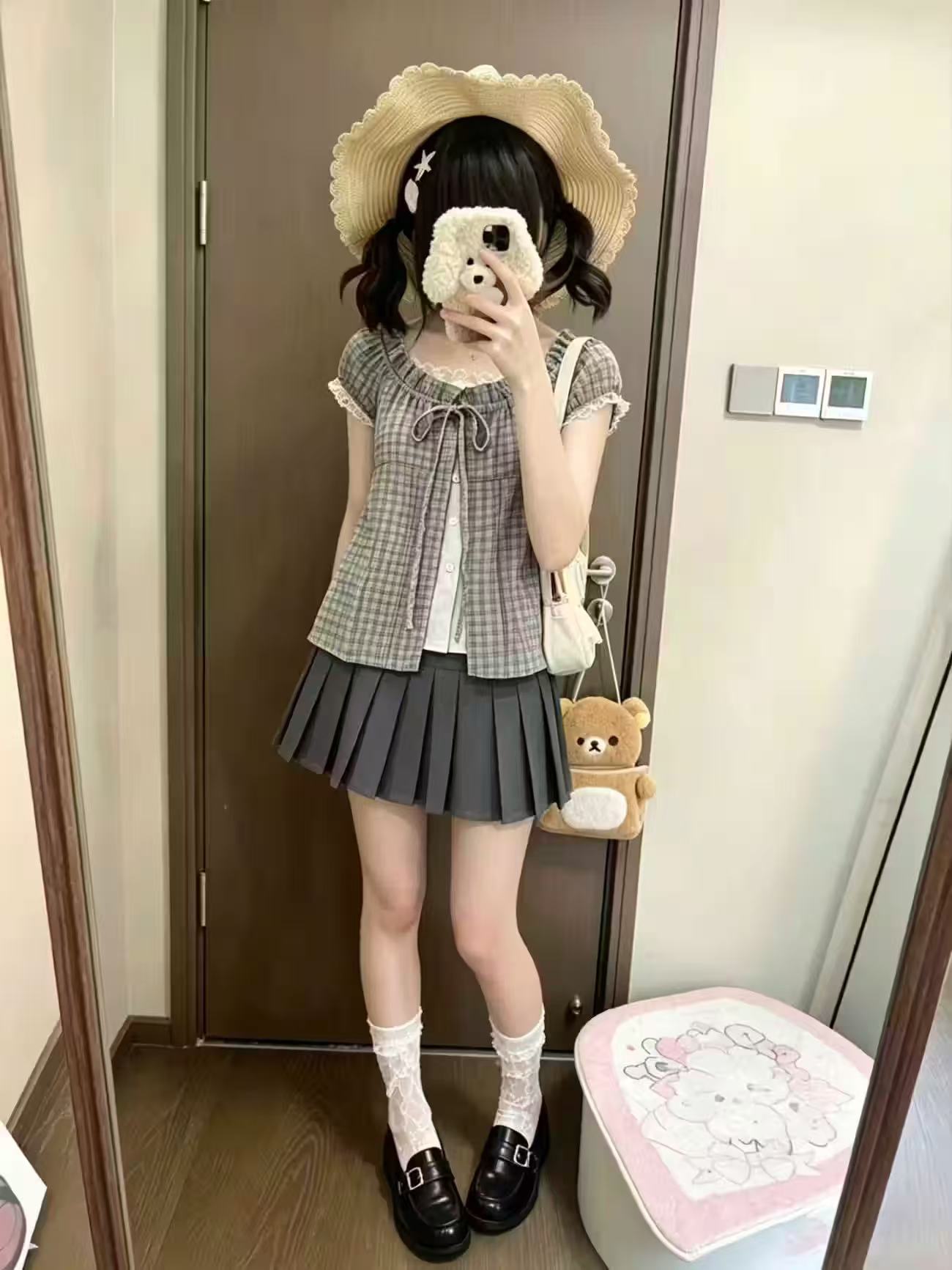 Conjunto Vintage Japonês em Xa - Elastic Lace Trim avaliação e preço