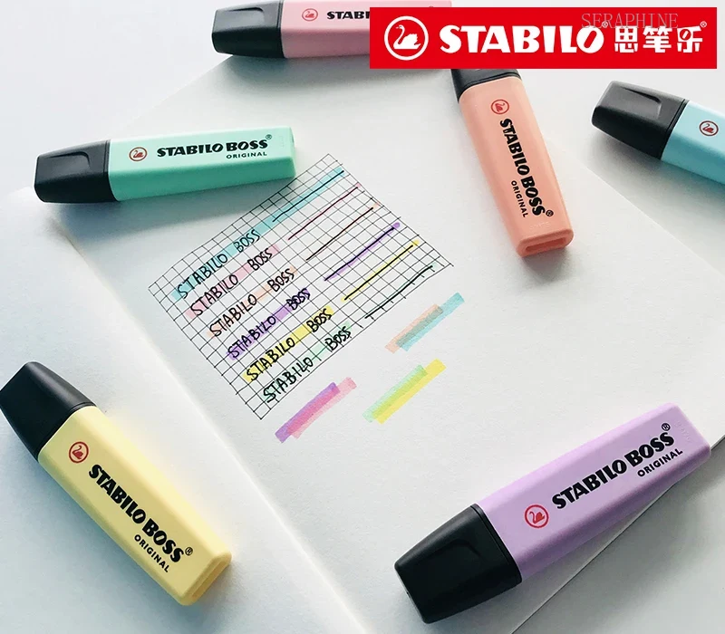 Canetas e Marcadores Pastel ST - Stabilo Marker Boss avaliação e preço
