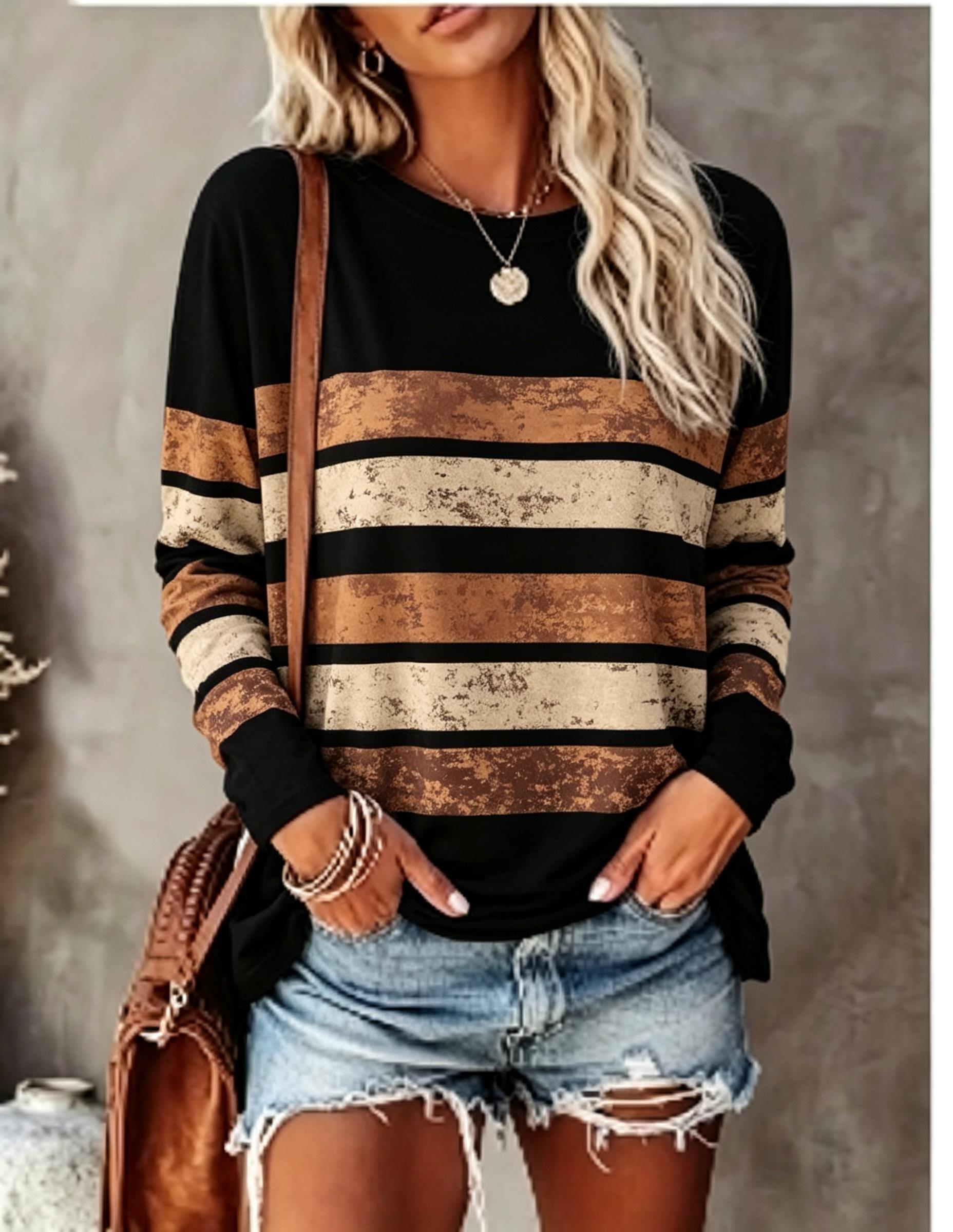 Camiseta de manga comprida par - Embellish Knit avaliação e preço