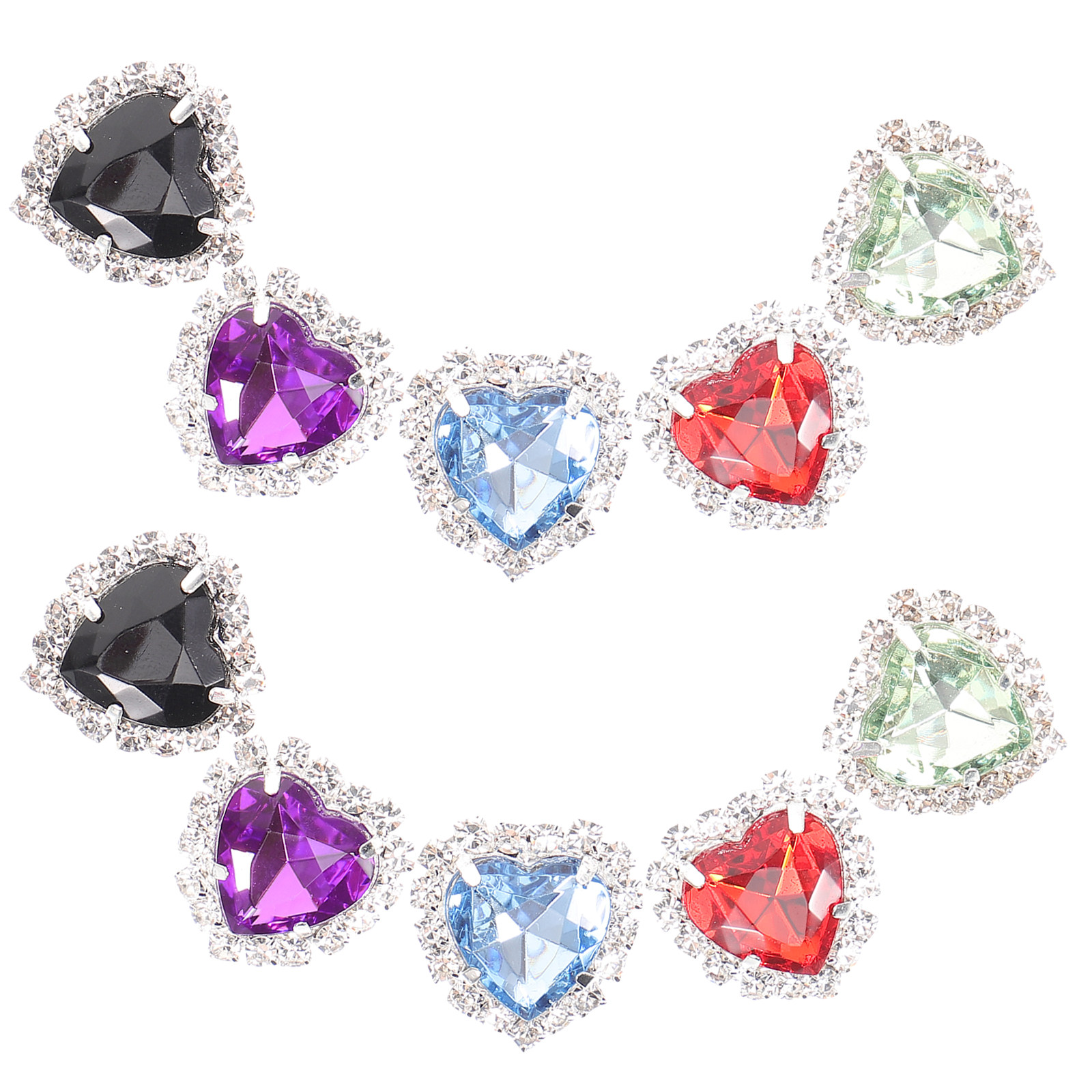 10 peças de strass para costur - Embellishment Glue Craft avaliação e preço